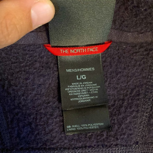 NorthFace fleece zip up jacket - Picture 3 of 4